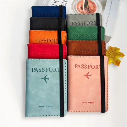 Vintage RFID Passport Wallet